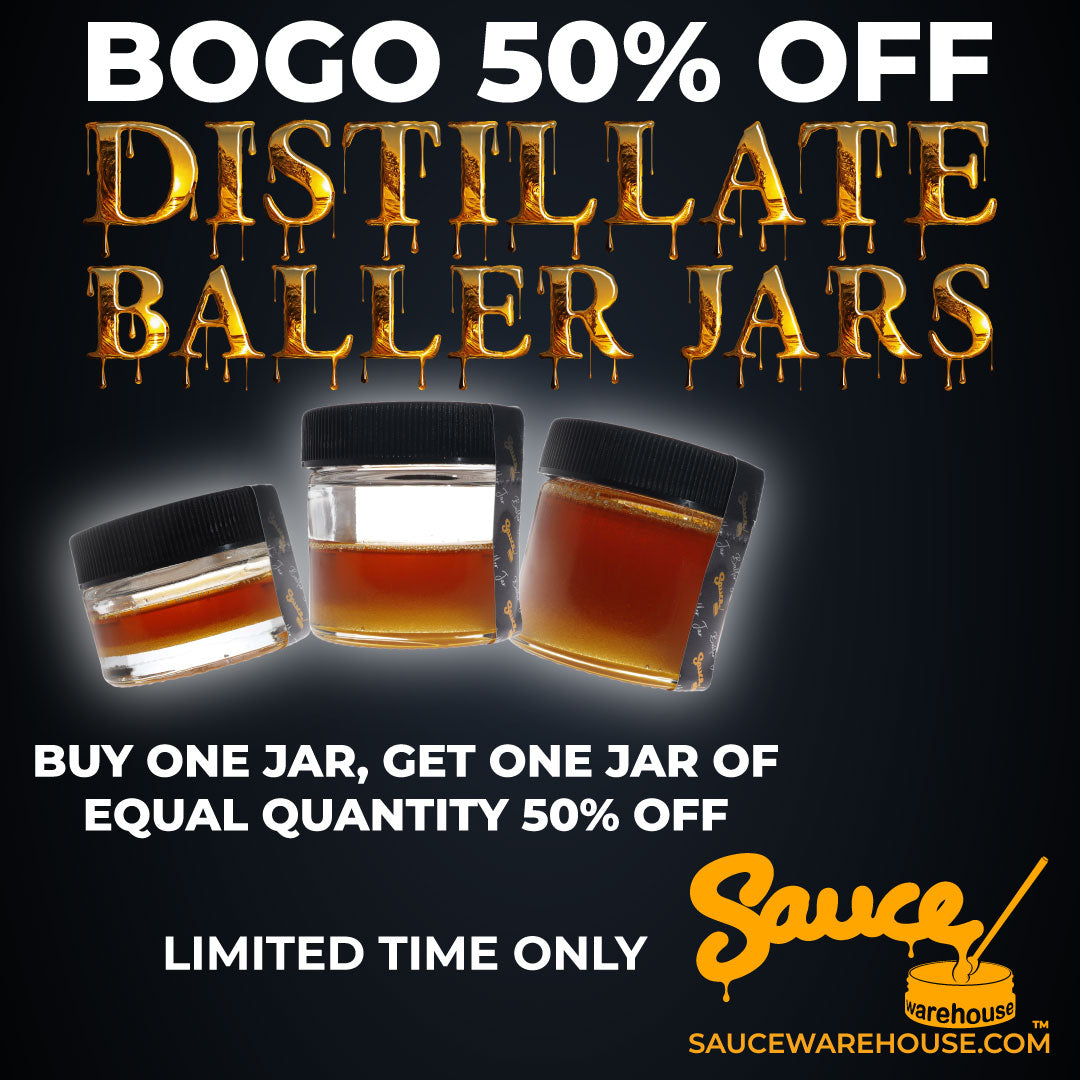 Sauce Warehouse CBD Distillate Baller Jar Sale Image